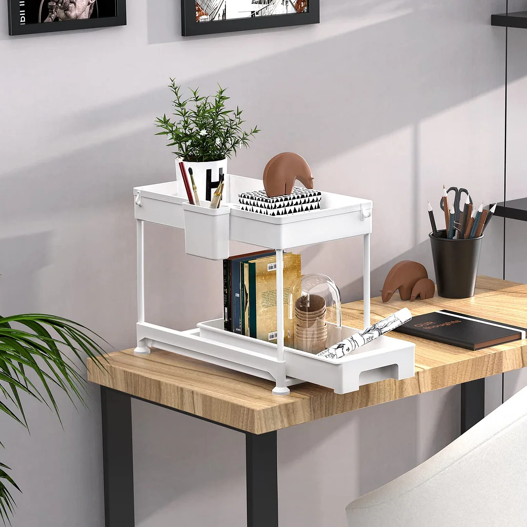 Multi-purpose Storage Shelf for Bathroom Kitchen