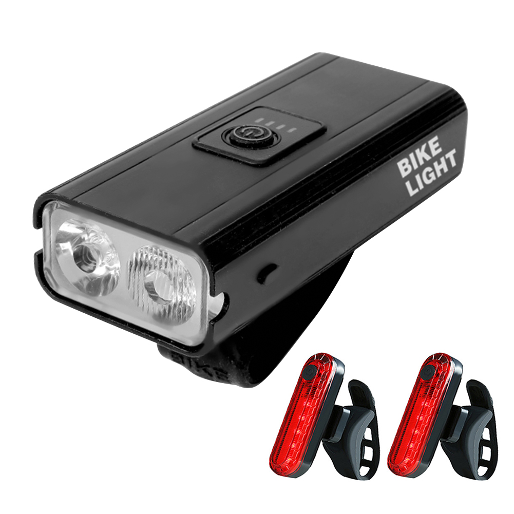 

Waterproof Bicycle Headlight Taillight Combo T6 LED Bike Cycling Flashlight, 501 Original