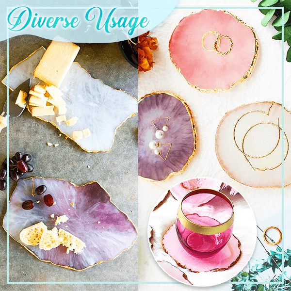 Crystal Resin Coaster DIY Kit