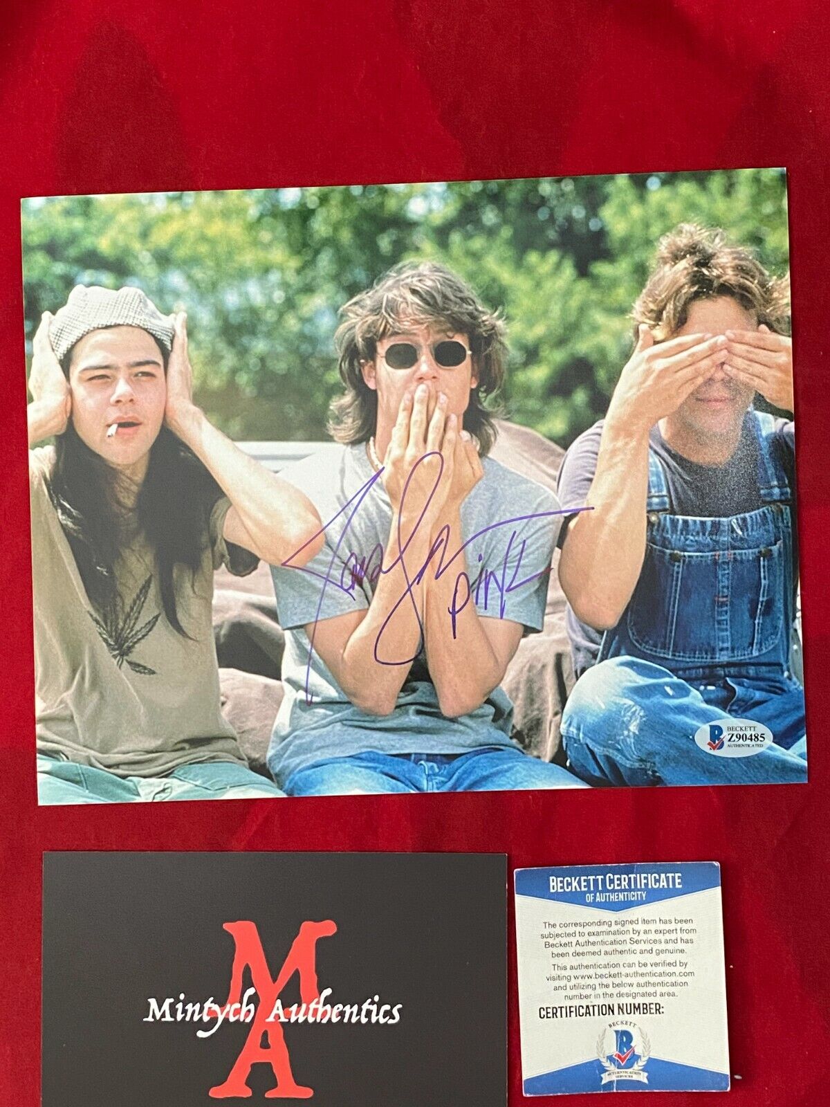 JASON LONDON AUTOGRAPHED SIGNED 8x10 Photo Poster painting! DAZED AND CONFUSED! BECKETT COA!