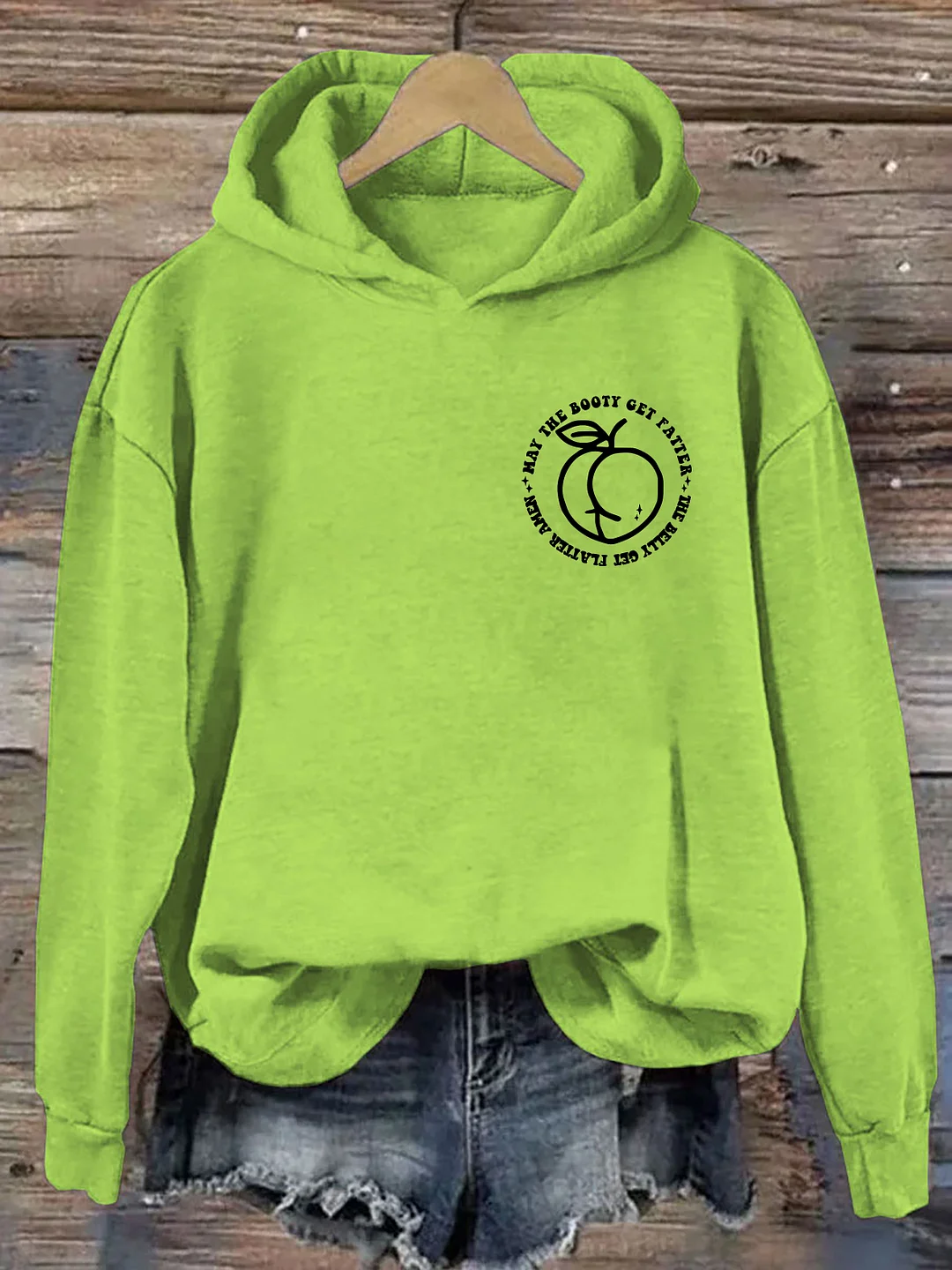 May The Booty Get Fatter And The Belly Get Flatter Amen Hoodie