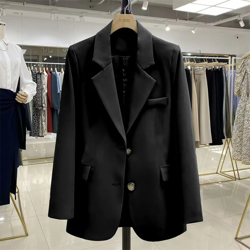 Woherb Woherb Jacket Female Spring And Autumn 2024 New Korean Version Temperament Small Academic Wind Loose Casual Yellow Small Suit-Outfit Ideas