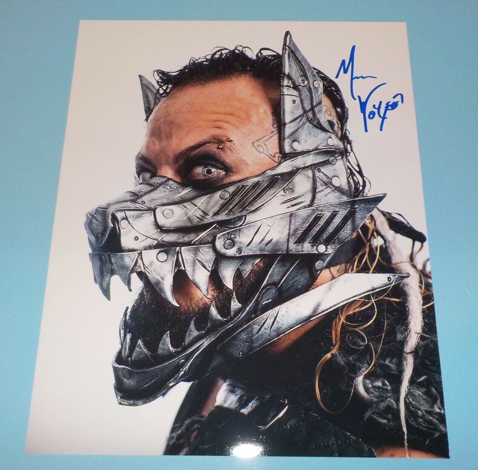 Mecha Wolf 450 Signed Autographed 8x10 Photo Poster painting WWE WWC Leaf COA