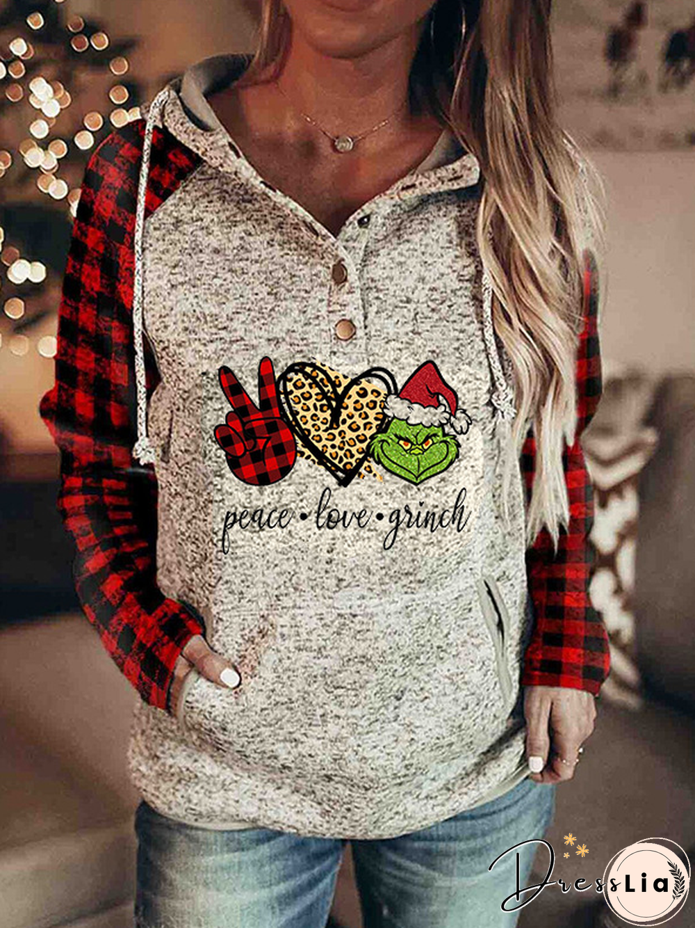 Christmas Casual Hooded Sweatshirt