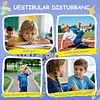[US Local Warehouse] 360 Rotating Gyro Spun Chair for Kids PE Rotating Sensory Seat Swivel Gyro Chair for Backyard Fun and Outdoor Play Playground or Mall