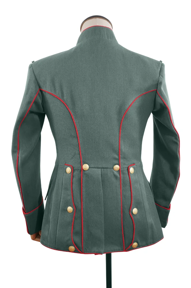   Empire German Uhlan red pipped officer gabardine tunic ULANKA German-Uniform