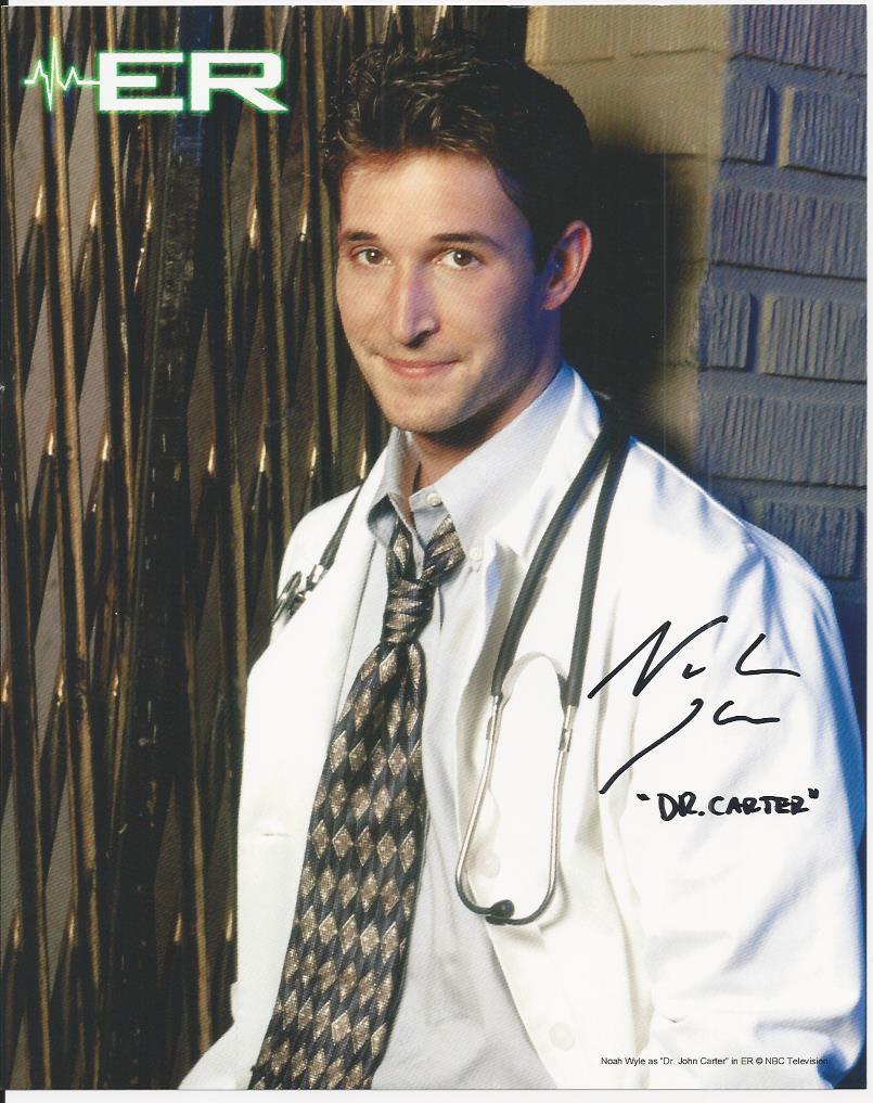 Noah Wyle - ER signed Photo Poster painting