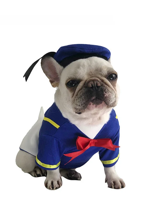 Donald Duck Dog And Cat Halloween Costume-elleschic