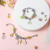 Jeu de bracelets en perles DIY avec coffret cadeau