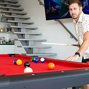 pool table, billiards table, portable billiards, fold up billiards, fold up pool table