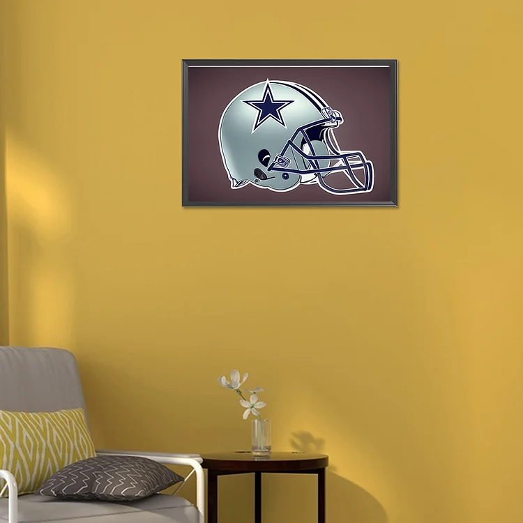 Buy Dallas Cowboys Full Drill Square/round Diamond 5D DIY Diamond