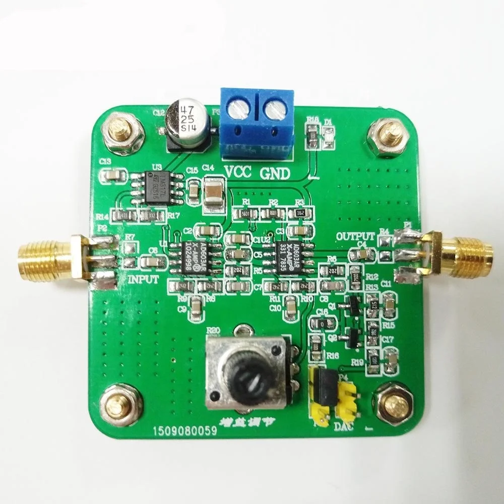 AD603 DA Input Voltage Controlled IF Amplifier With AGC Signal Measurement Linear dB Automatic Gain Control Amplifier