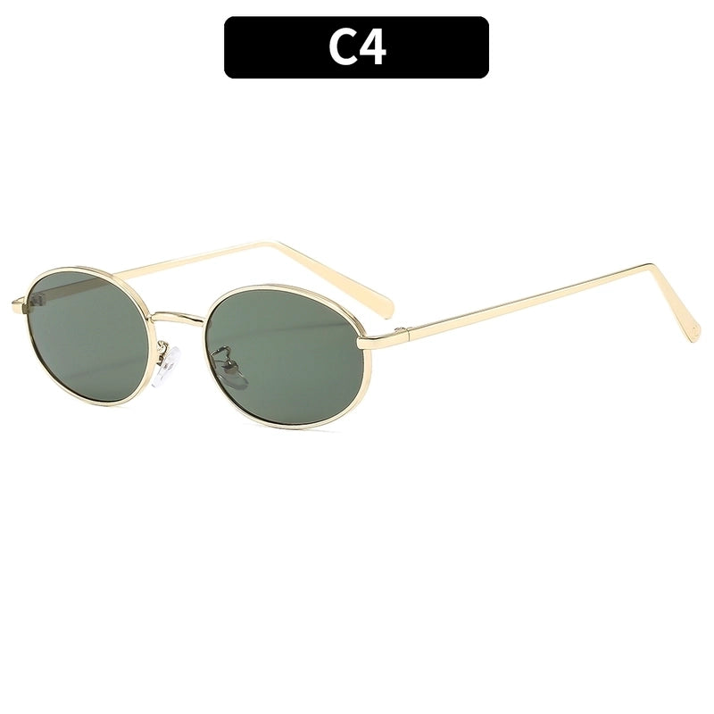 Casual Oval Ac Oval Frame Full Frame Women’s Sunglasses