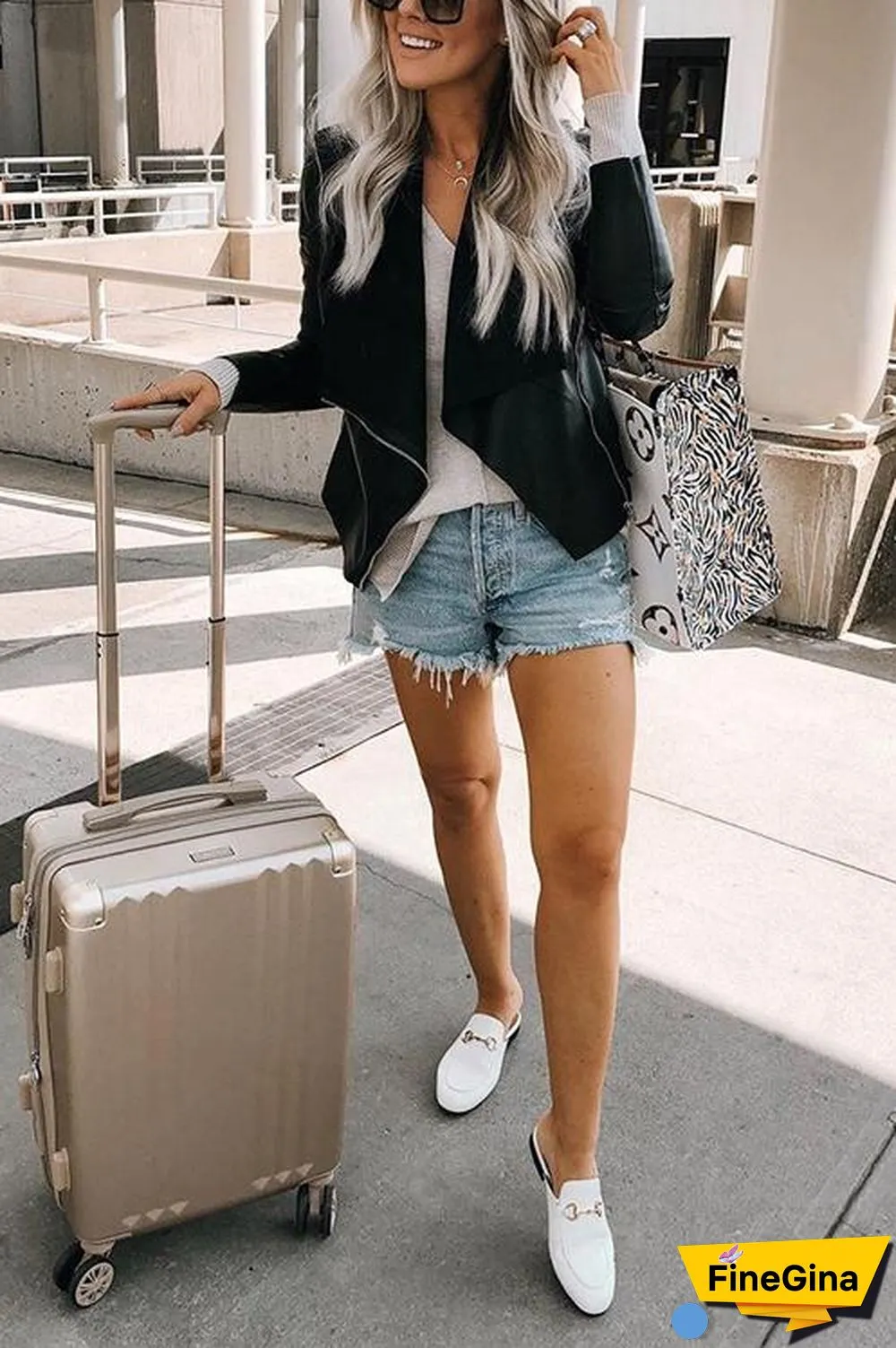 Zipper Lapel Jackets