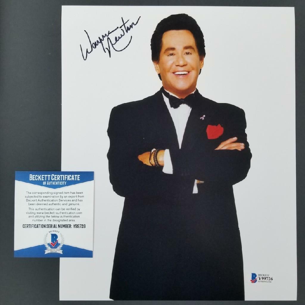 Wayne Newton signed 8x10 Photo Poster painting #1 Las Vegas Actor Singer Autograph ~ BAS COA