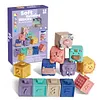 Soft Plastic Building Blocks For Infants And Young Children Early Education Digital Cognitive Animal Relief Matching Toys