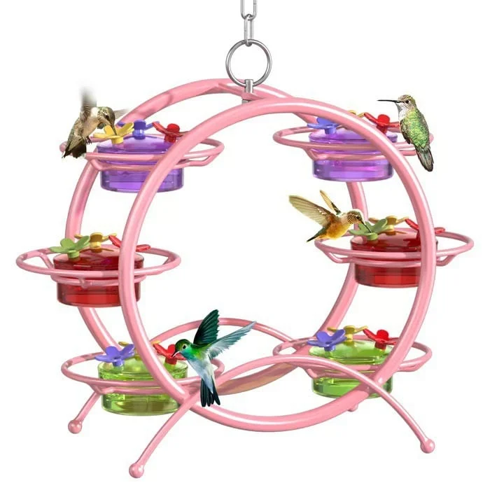 💖Pinwheel-Shaped Outdoor Hummingbird Feeder 