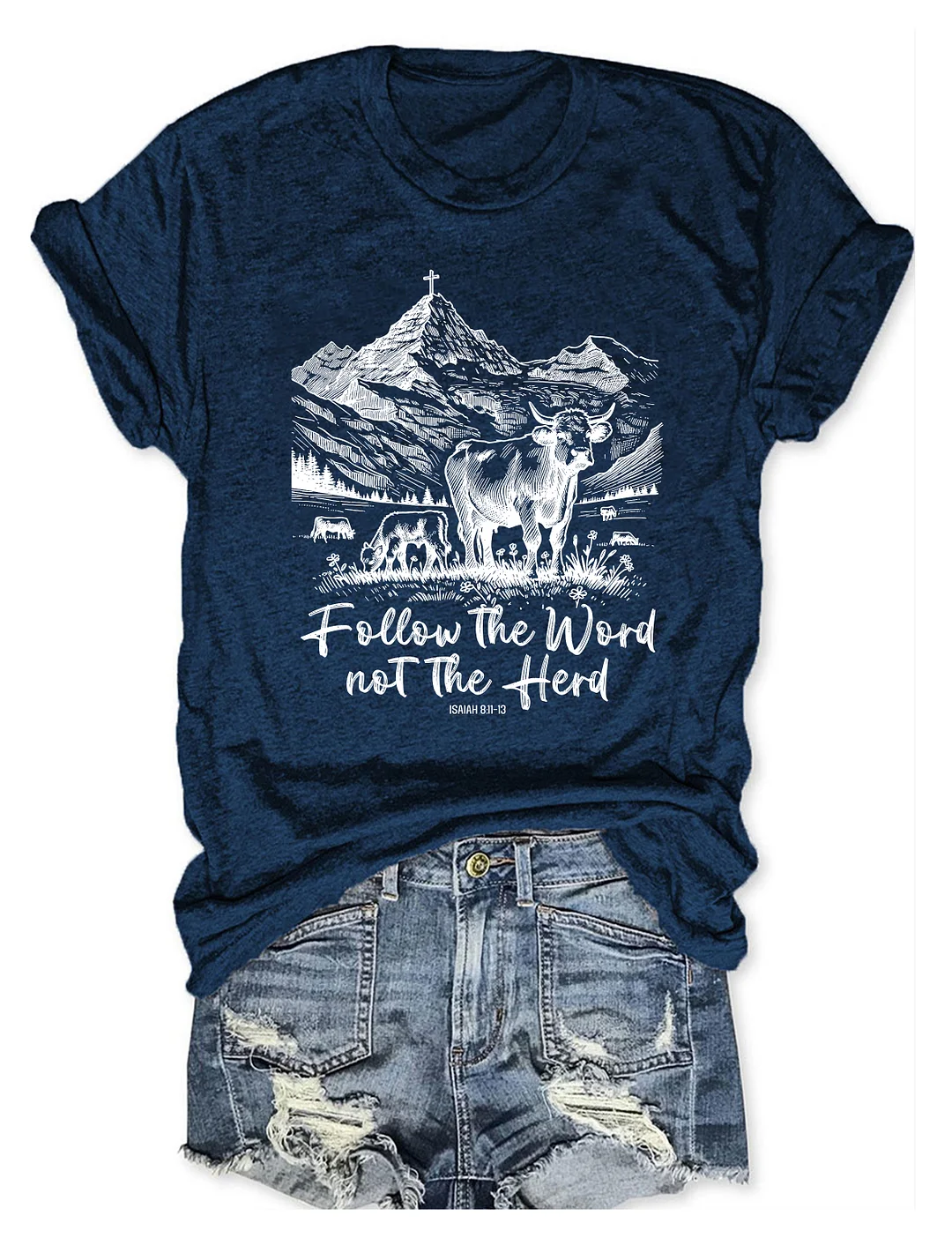Follow The Word Not The Herd T-shirt