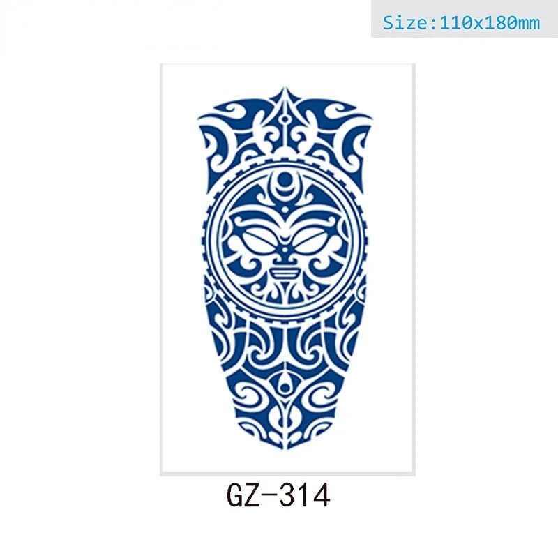 Net Red Herbal Juice Semi-permanent Waterproof Sweat-proof Tattoo Masking Scar Tattoo Sticker Herbal Juice Tattoo Sticker