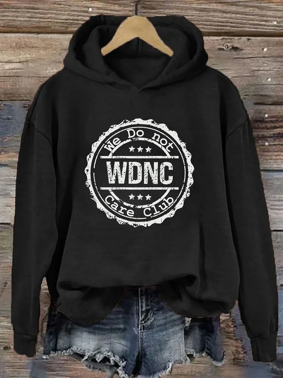 We Do Not WDNC Care Club Hoodie