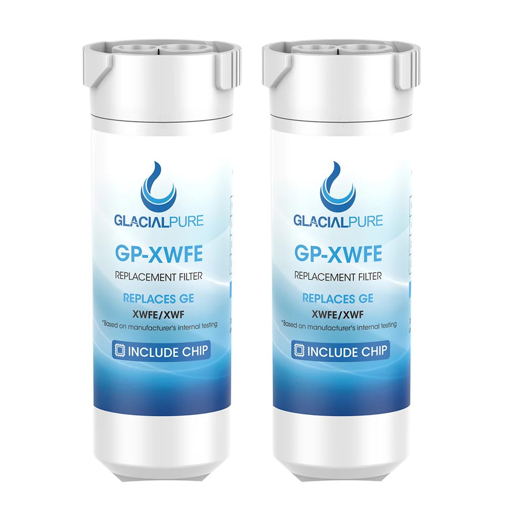GE XWF Refrigerator Water Filter – 1 Pack Genuine OEM Replacement (White)