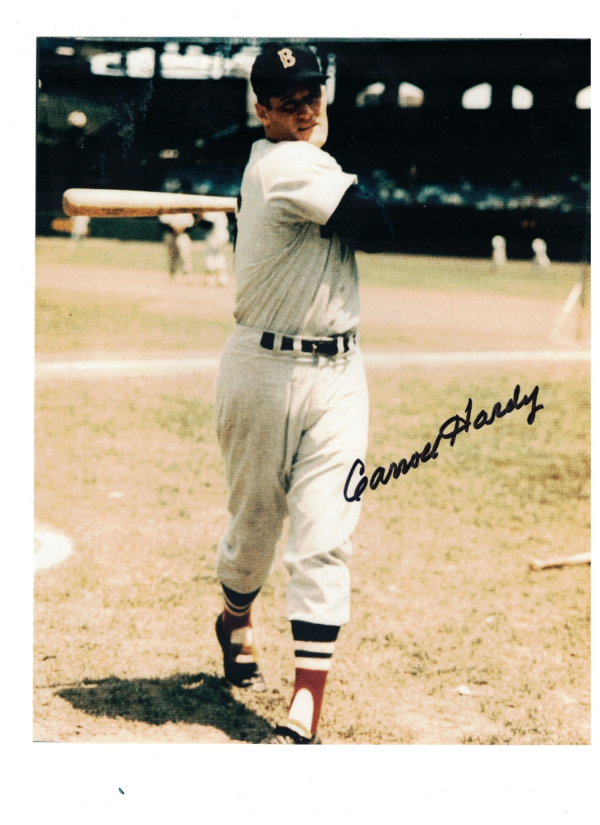 Carroll Hardy Boston Red Sox Signed 8x10 Photo Poster painting W/Our COA