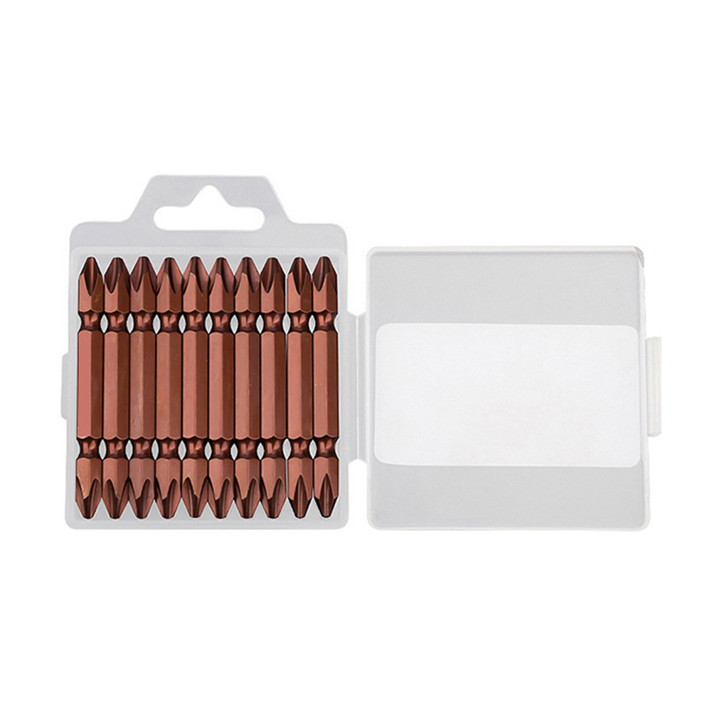 

10pcs Anti Slip Double Ended Drill Bit Set Electric Screwdriver Cross Head, 501 Original