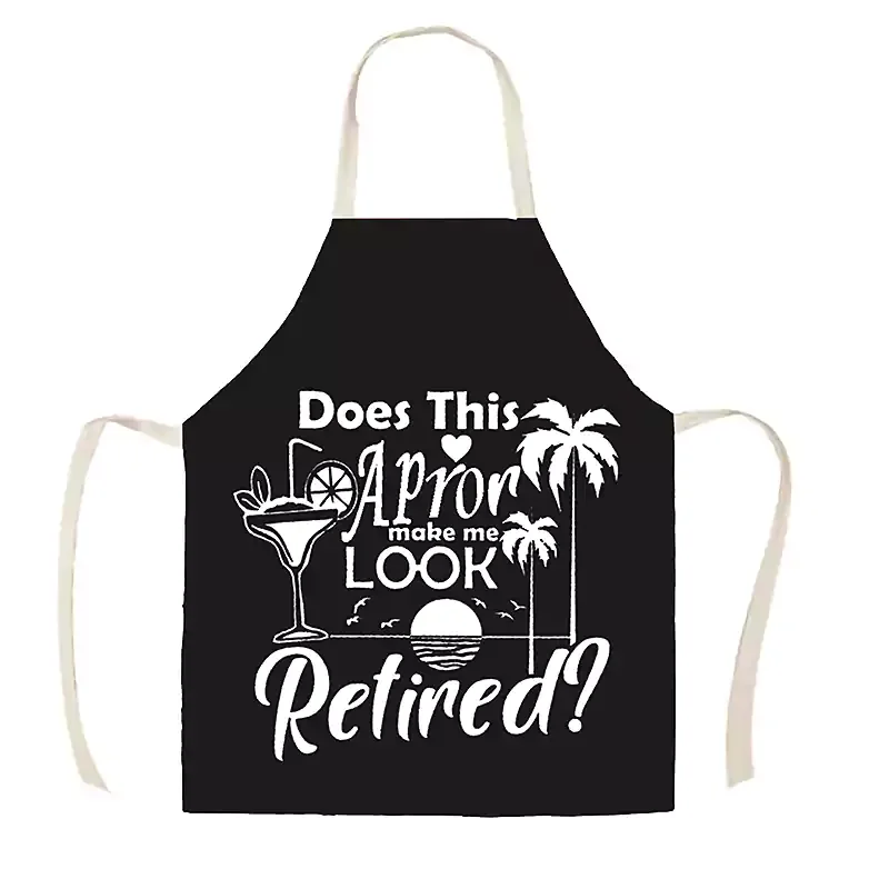 Letclo™Linen Kitchen Apron - Retined letclo 