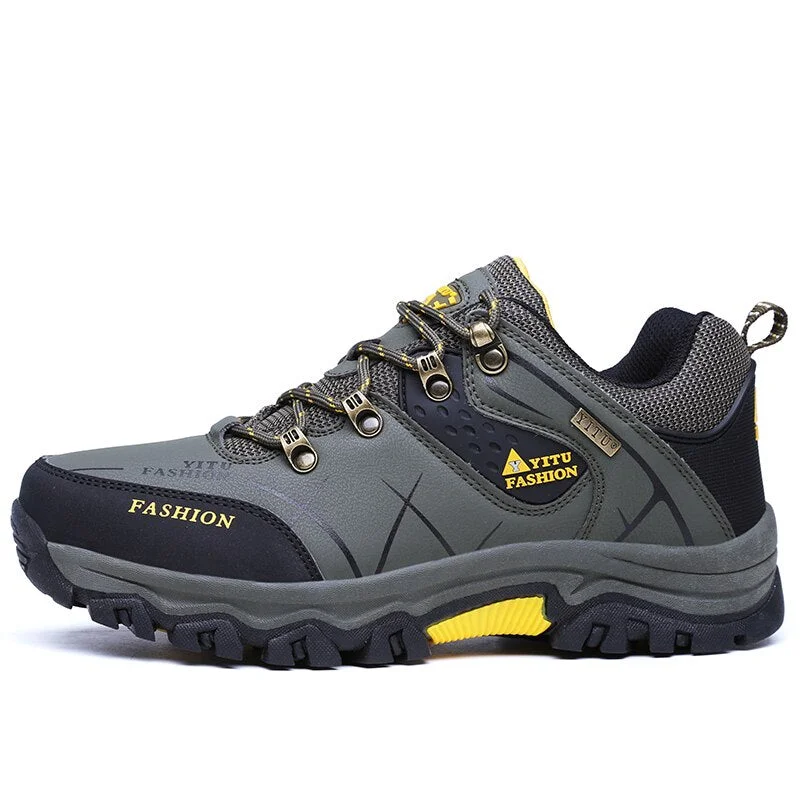 Men Waterproof Hiking Shoes Breathable Tactical Combat Army Boots New Outdoor Climbing Shoes Non-Slip Trekking Sneakers for Men