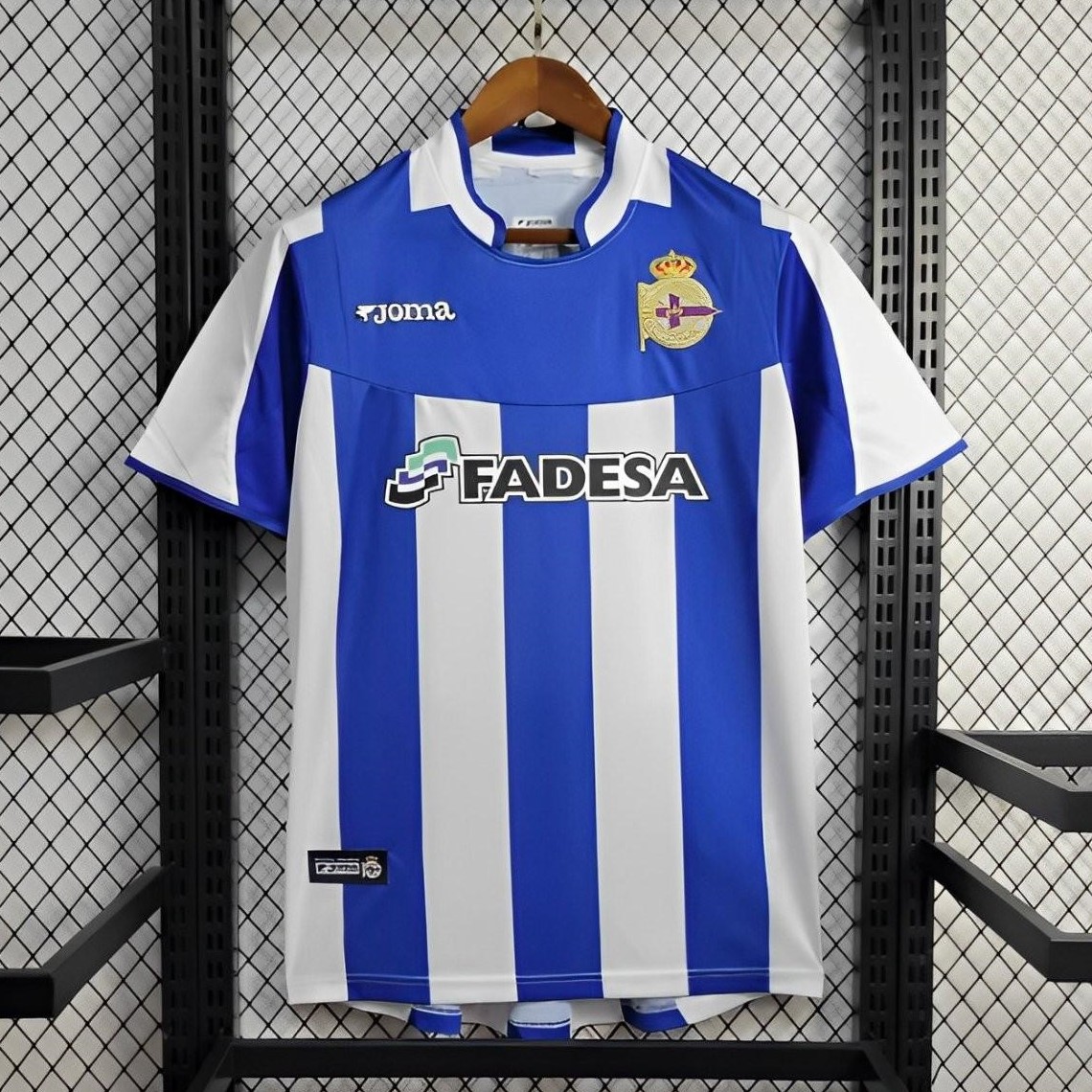 Retro Deportivo de La Coruña 2003-04 Home Stadium Jersey