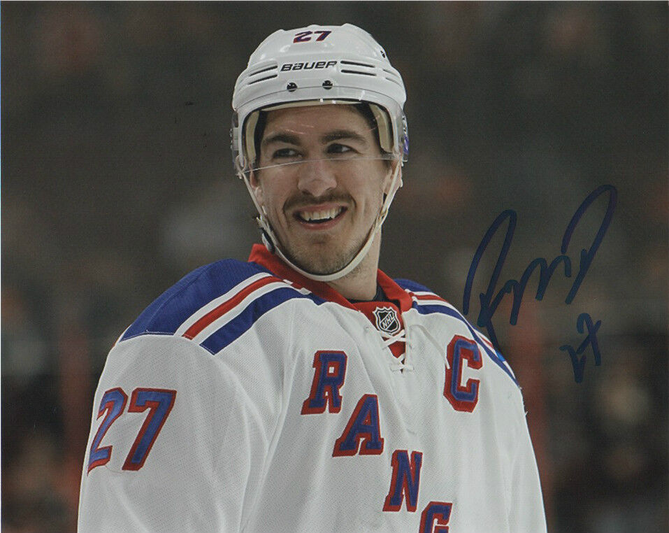 New York Rangers Ryan McDonagh Autographed Signed 8x10 NHL Photo Poster painting COA C