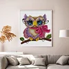 Owl - 14CT Stamped Cross Stitch 31*28cm/12.2*11.02in