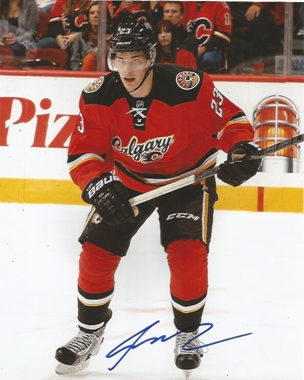 Calgary Flames Sean Monahan Autographed Signed 8x10 NHL Photo Poster painting COA A