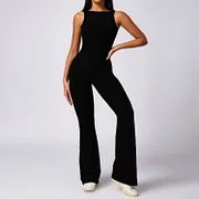 Fairfairfair New Gym Women Training Yoga Set Sportswear Women One Piece Jumpsuit Fitness Rompers Female Workout Legging Bodysuits
