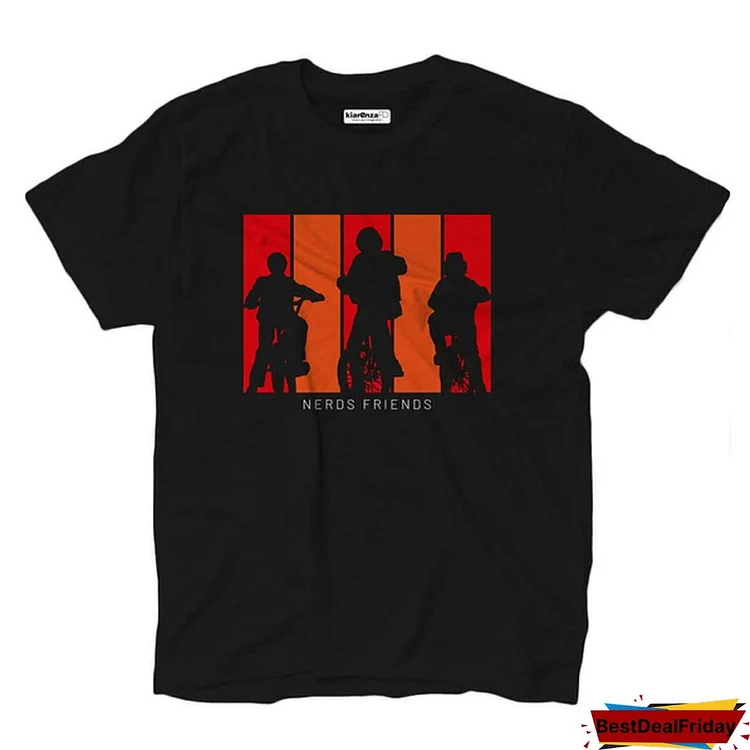 Maglietta T-Shirt Stranger Friends Things Serie Tv Horror Fantascienza Fantasy