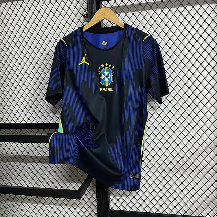 26-27 Brazil Away Fan Version Football Jersey &ndash; 1:1 Thai Quality