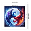 Tai Chi-Ice Fire Phoenix-11CT Stamped Cross Stitch 45*45cm/17.72*17.72in