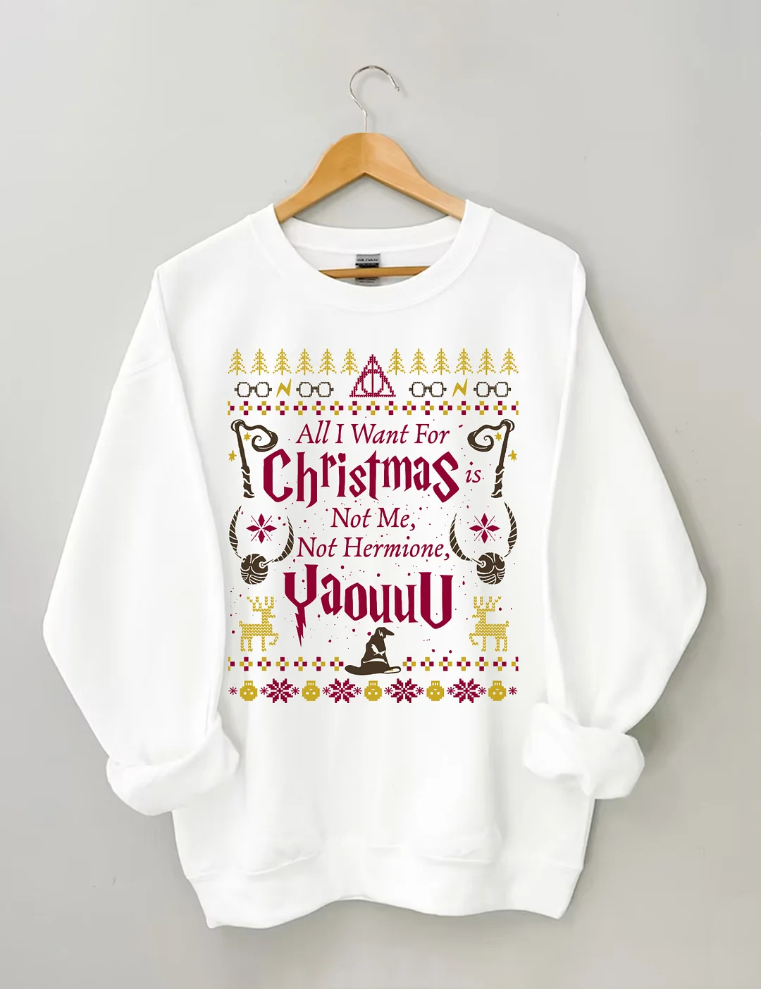 All I Want For Christmas Sweatshirt