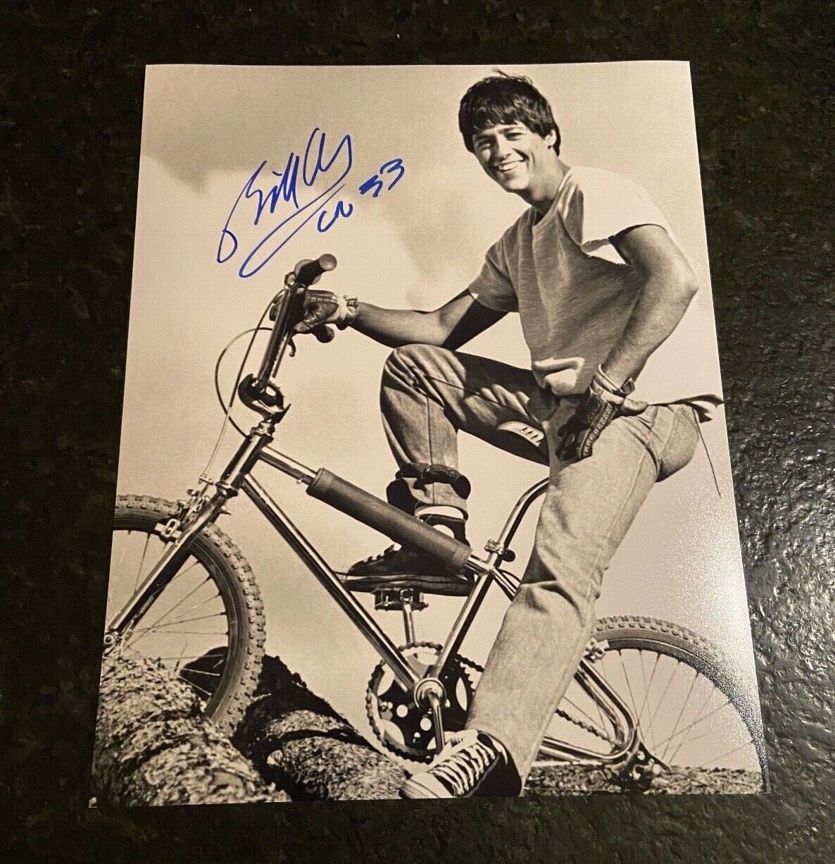 * BILL ALLEN * signed 11x14 Photo Poster painting * RAD * CRU JONES * PROOF * 13