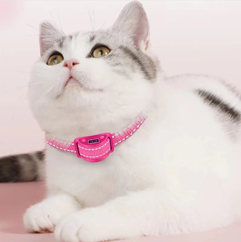 Cat Shock Collar Automatic Meowing Preventer Trainer