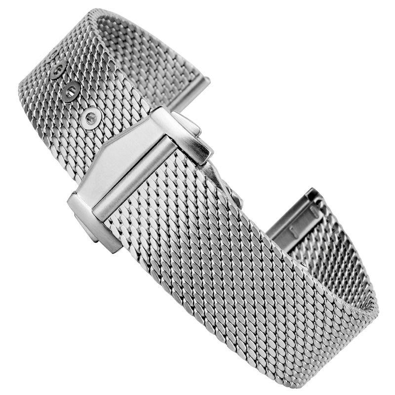 Adjustable Mesh Watch Band Strap 18mm/20mm/22mm San Martin Watch san martin watchSan Martin Watch