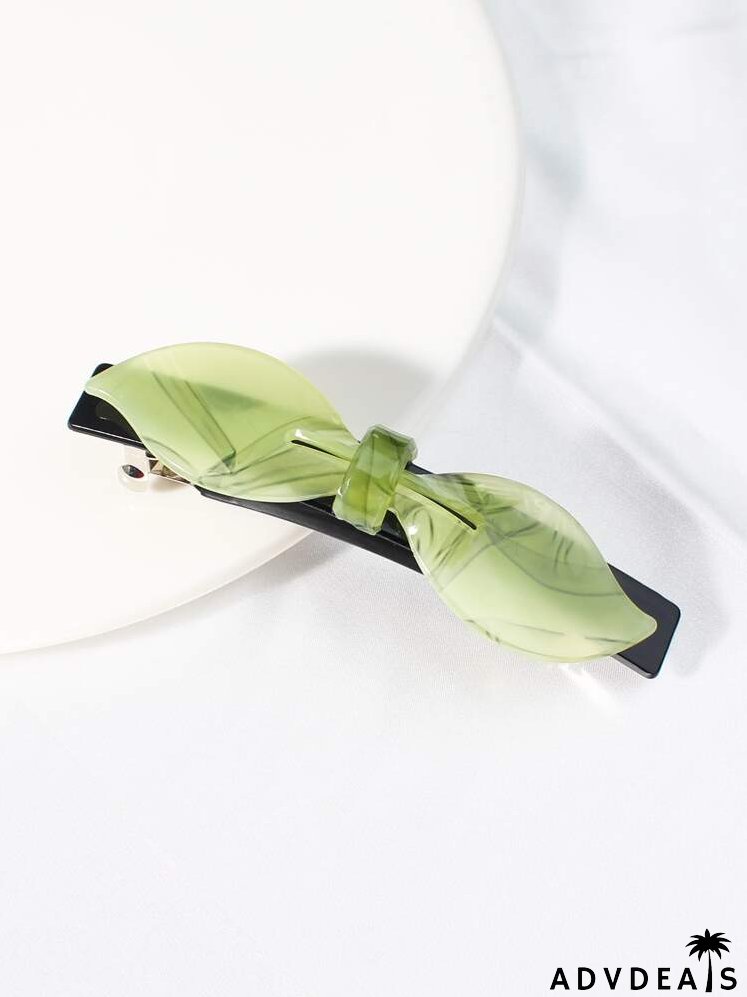 Bow Decor Hair Clip