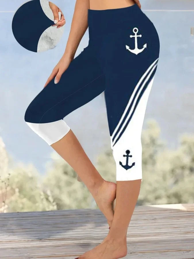 🔥Buy 3 Get 10% Off🔥Women's Casual Colorblock Printed Leggings