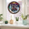 (US Local)Diamond Painting Clock Acrylic Sticky Mosaic Clock for Home Decor Kit
