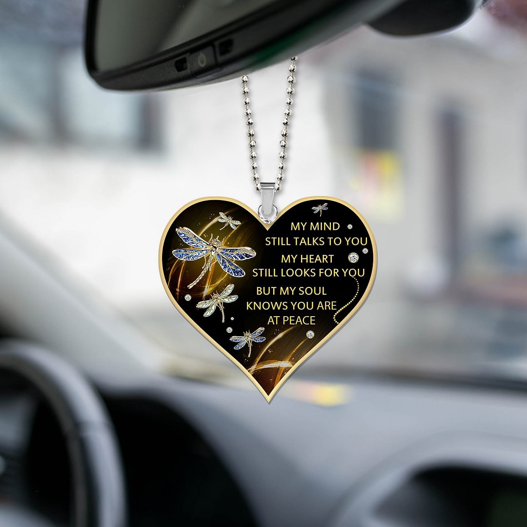 GOLD DRAGON FLY FAMILY ORNAMENT
