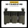 Triple Mag Pouch G Hooks Pouch Hanging Storage Bag Triple Magazine Placard Pouch