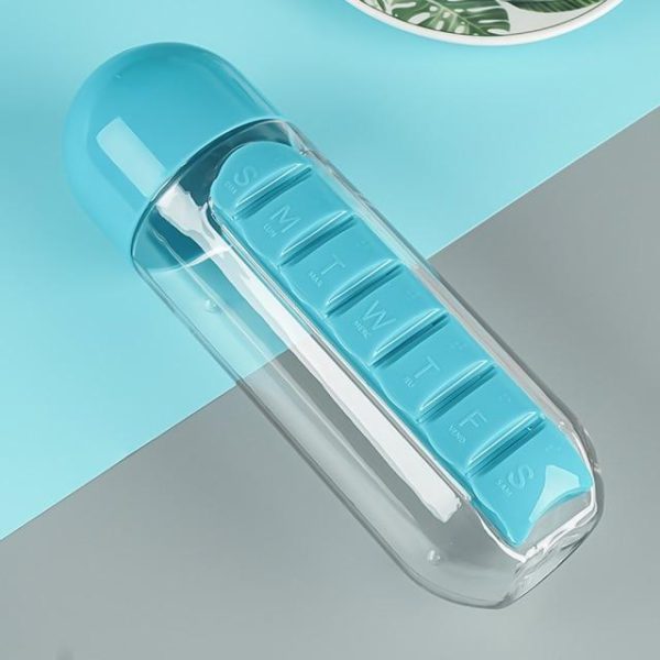  Asobu Combine Daily Pill Box Organizer with Water