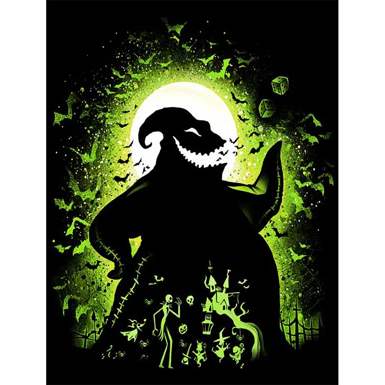 Ujibuji Silhouette - Full Round - Diamond Painting(30*40cm)