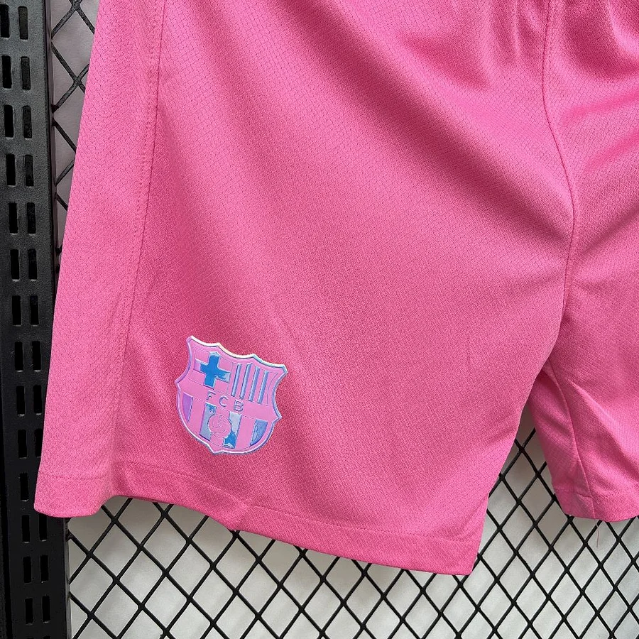 Maillot Nike FC Barcelone 20/21 Troisième Stadium - Rose/Noir