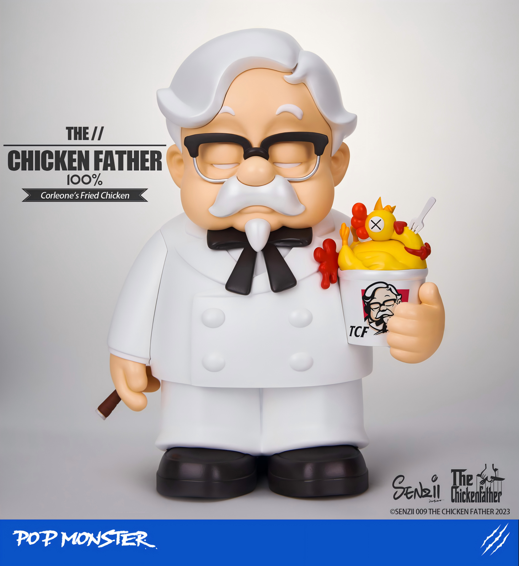 SENZII-Fried Chicken Godfather White